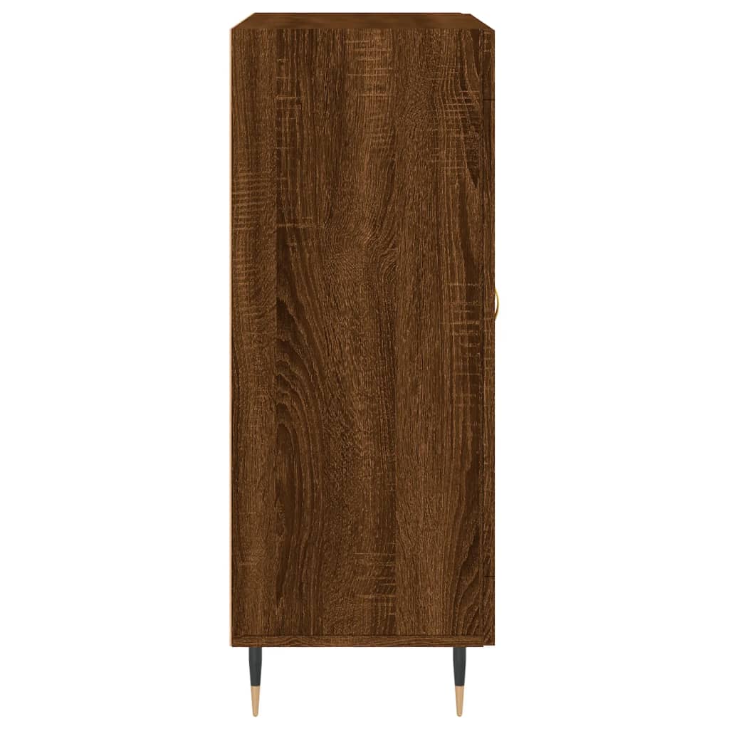 Sideboard Braun Eichen-Optik 69,5x34x90 cm Holzwerkstoff - Pazzar.ch