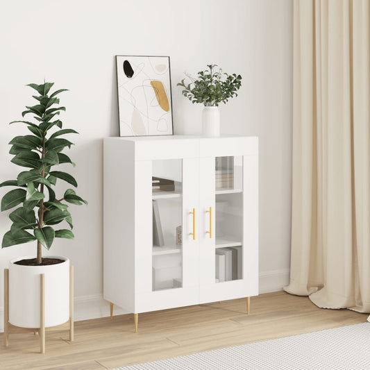 Sideboard Weiß 69,5x34x90 cm Holzwerkstoff - Pazzar.ch