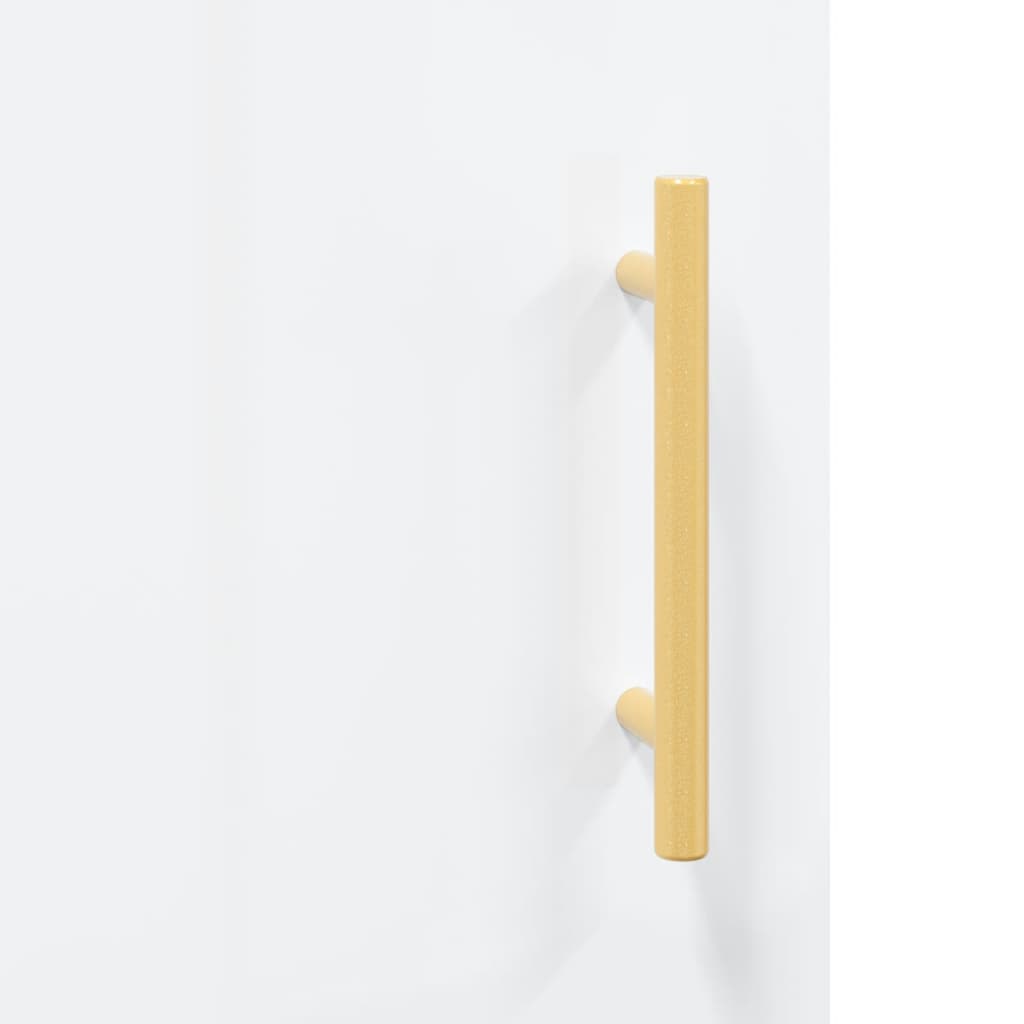 Sideboard Hochglanz-Weiß 69,5x34x90 cm Holzwerkstoff - Pazzar.ch