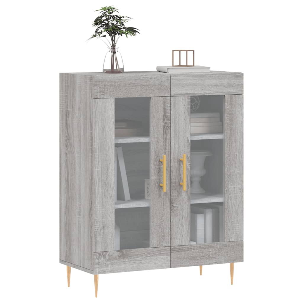 Sideboard Grau Sonoma 69,5x34x90 cm Holzwerkstoff - Pazzar.ch