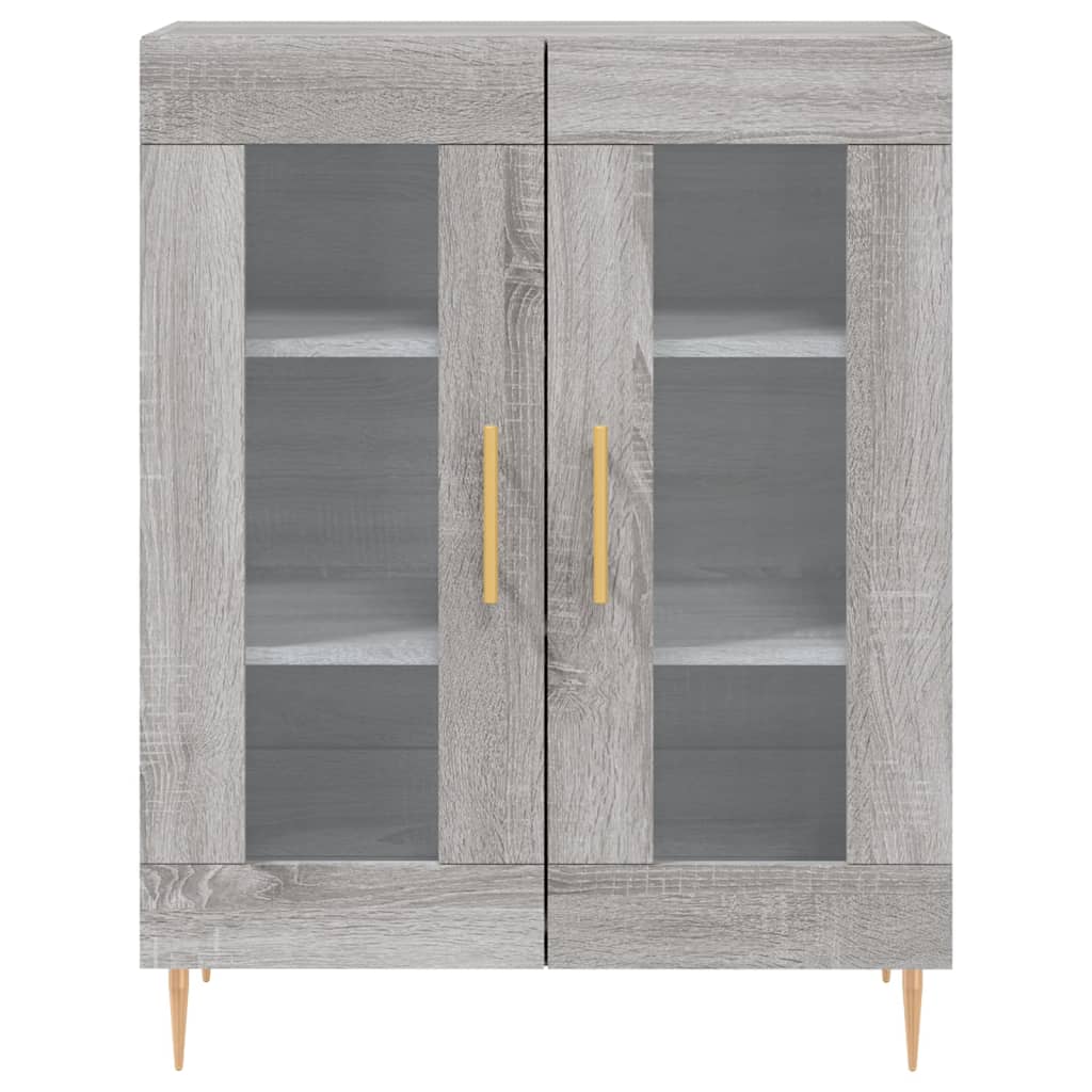 Sideboard Grau Sonoma 69,5x34x90 cm Holzwerkstoff - Pazzar.ch