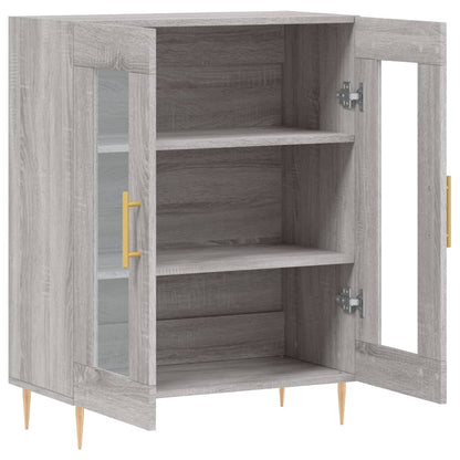 Sideboard Grau Sonoma 69,5x34x90 cm Holzwerkstoff - Pazzar.ch