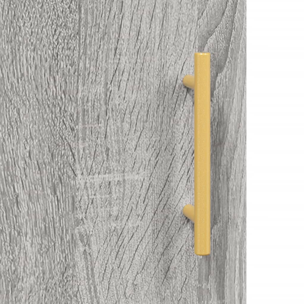 Sideboard Grau Sonoma 69,5x34x90 cm Holzwerkstoff - Pazzar.ch