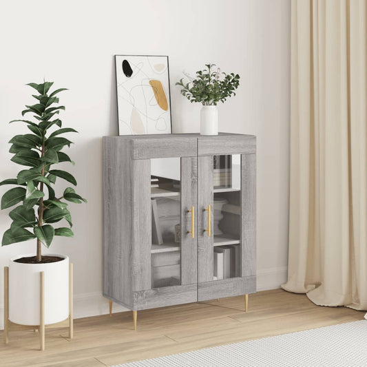 Sideboard Grau Sonoma 69,5x34x90 cm Holzwerkstoff - Pazzar.ch