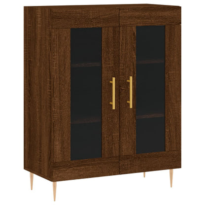 Sideboard Braun Eichen-Optik 69,5x34x90 cm Holzwerkstoff - Pazzar.ch