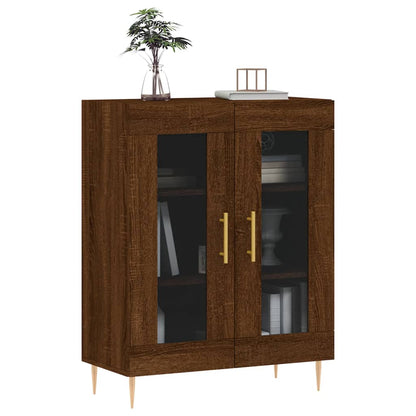 Sideboard Braun Eichen-Optik 69,5x34x90 cm Holzwerkstoff - Pazzar.ch
