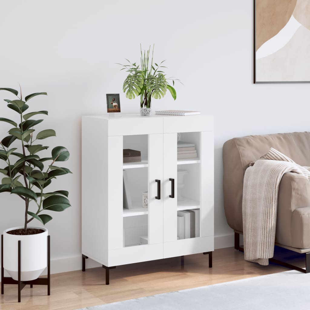 Sideboard Weiß 69,5x34x90 cm Holzwerkstoff - Pazzar.ch