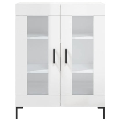 Sideboard Hochglanz-Weiß 69,5x34x90 cm Holzwerkstoff - Pazzar.ch