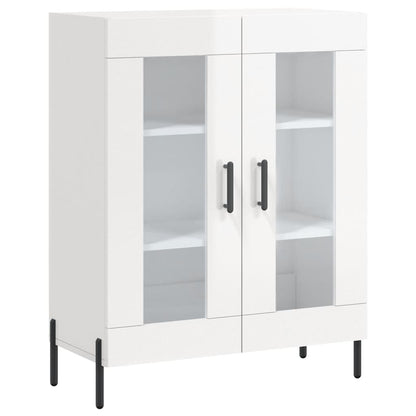 Sideboard Hochglanz-Weiß 69,5x34x90 cm Holzwerkstoff - Pazzar.ch