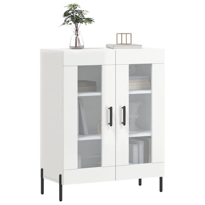Sideboard Hochglanz-Weiß 69,5x34x90 cm Holzwerkstoff - Pazzar.ch
