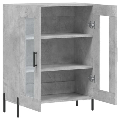 Sideboard Betongrau 69,5x34x90 cm Holzwerkstoff - Pazzar.ch