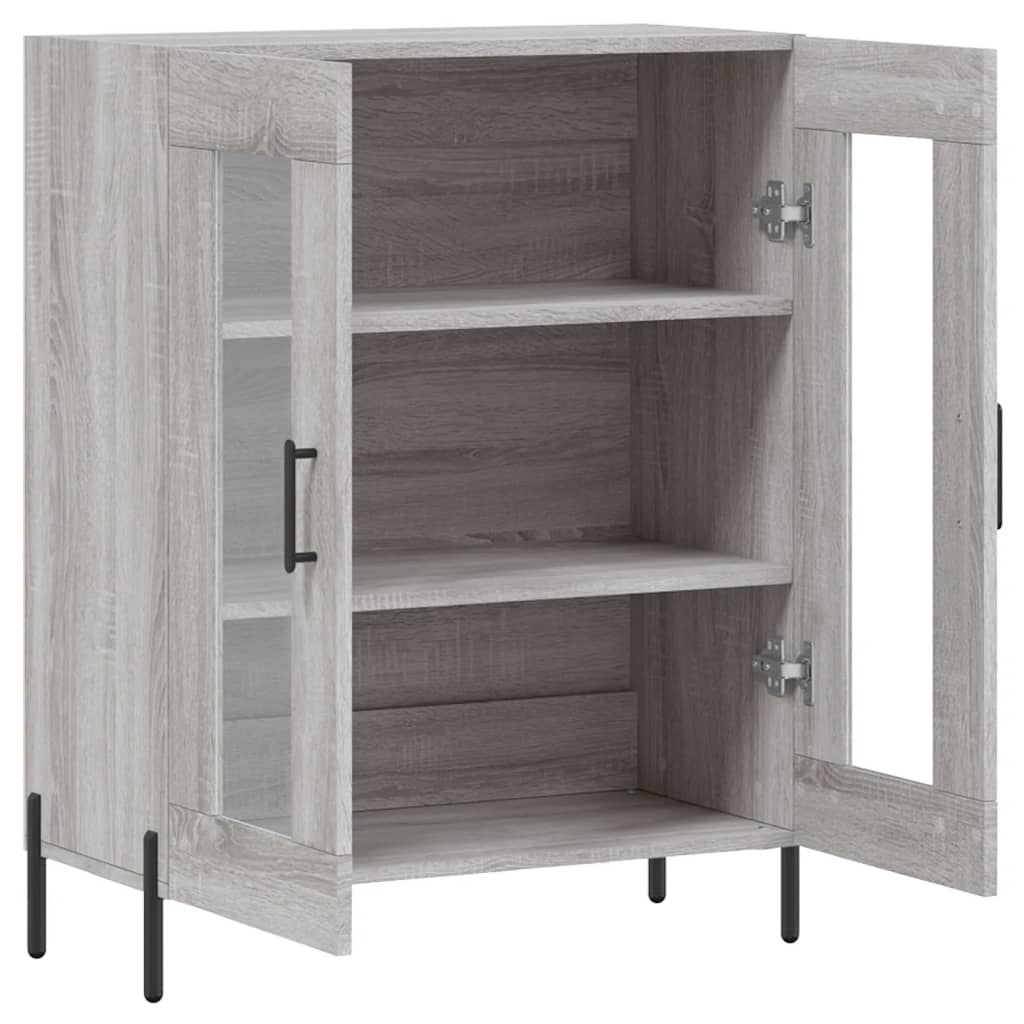 Sideboard Grau Sonoma 69,5x34x90 cm Holzwerkstoff - Pazzar.ch