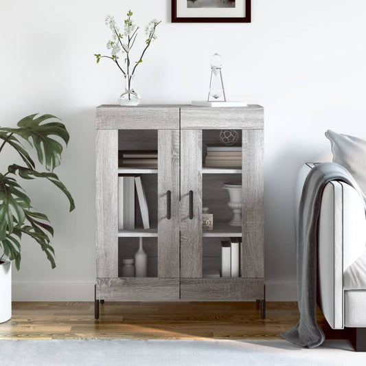 Sideboard Grau Sonoma 69,5x34x90 cm Holzwerkstoff - Pazzar.ch