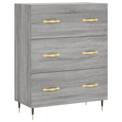 Sideboard Grau Sonoma 69,5x34x90 cm Holzwerkstoff - Pazzar.ch