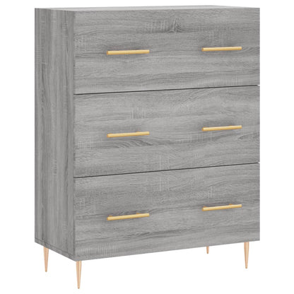 Sideboard Grau Sonoma 69,5x34x90 cm Holzwerkstoff - Pazzar.ch