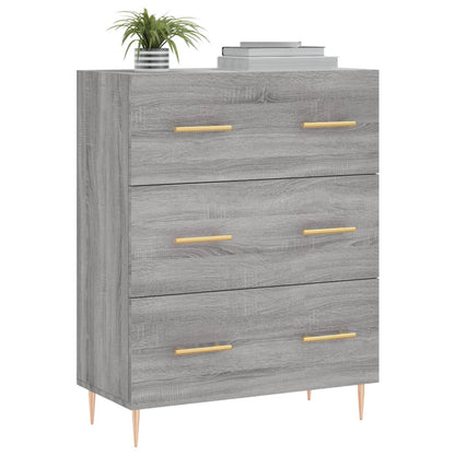 Sideboard Grau Sonoma 69,5x34x90 cm Holzwerkstoff - Pazzar.ch