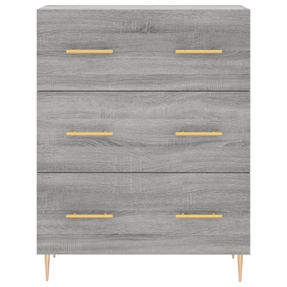 Sideboard Grau Sonoma 69,5x34x90 cm Holzwerkstoff - Pazzar.ch