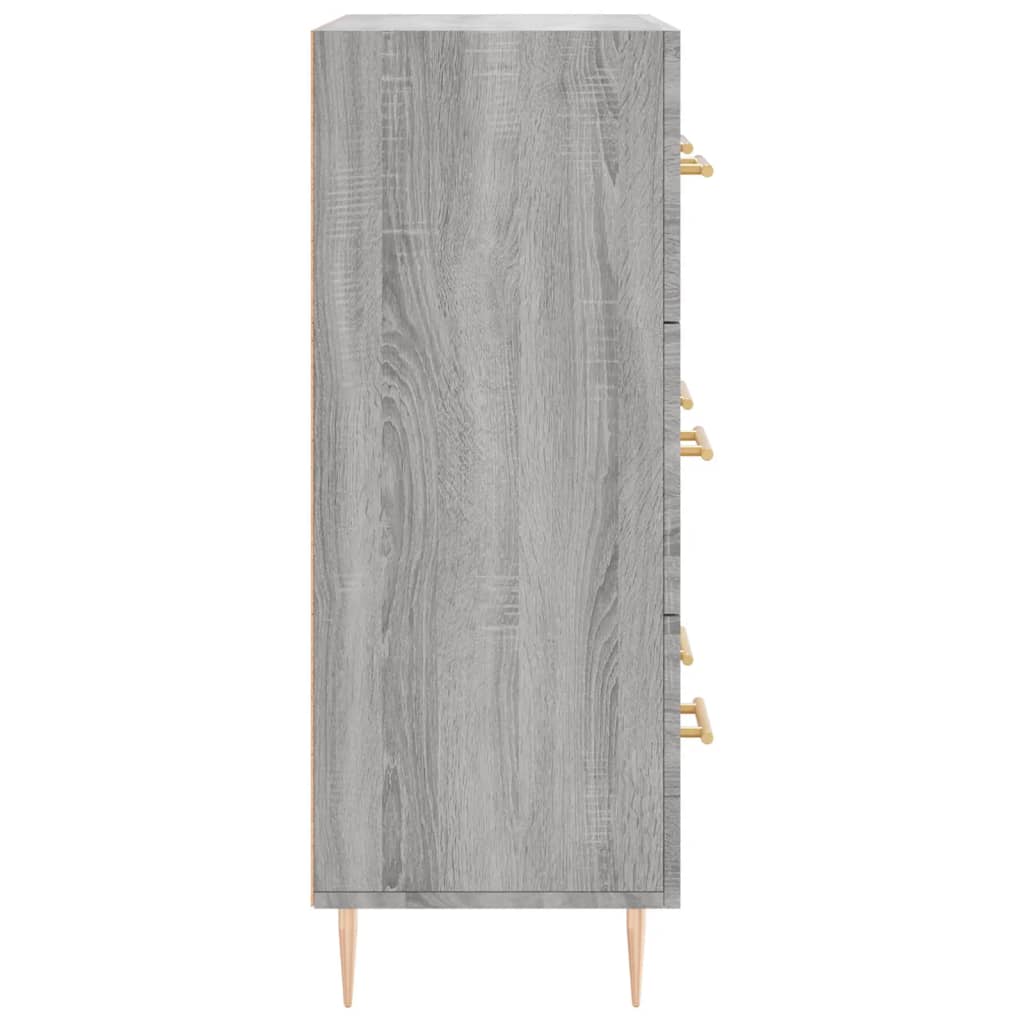 Sideboard Grau Sonoma 69,5x34x90 cm Holzwerkstoff - Pazzar.ch