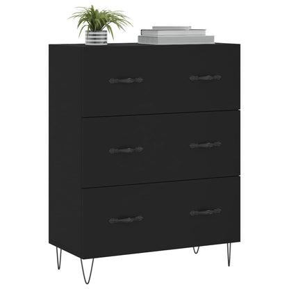Sideboard Schwarz 69,5x34x90 cm Holzwerkstoff - Pazzar.ch