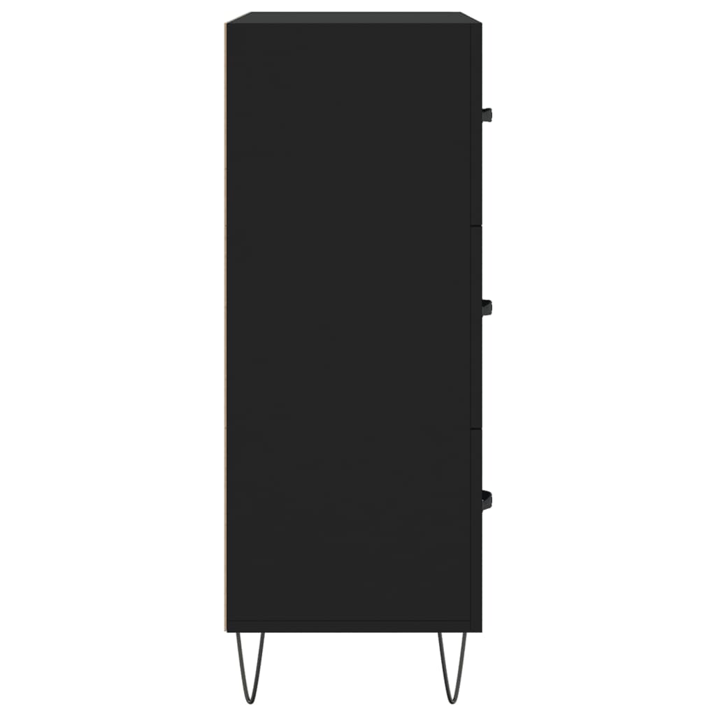 Sideboard Schwarz 69,5x34x90 cm Holzwerkstoff - Pazzar.ch