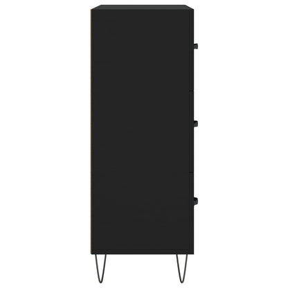 Sideboard Schwarz 69,5x34x90 cm Holzwerkstoff - Pazzar.ch
