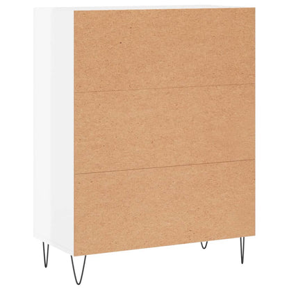 Sideboard Hochglanz-Weiß 69,5x34x90 cm Holzwerkstoff - Pazzar.ch