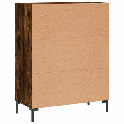 Sideboard Räuchereiche 69,5x34x90 cm Holzwerkstoff - Pazzar.ch