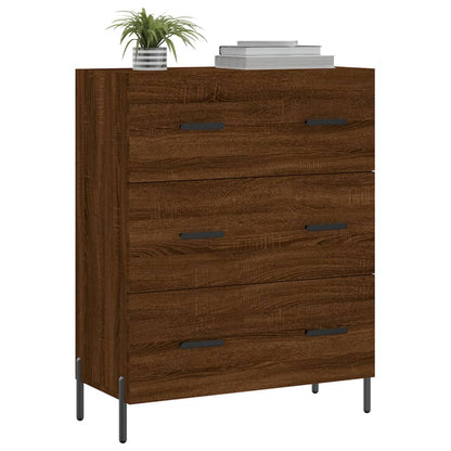 Sideboard Braun Eichen-Optik 69,5x34x90 cm Holzwerkstoff - Pazzar.ch