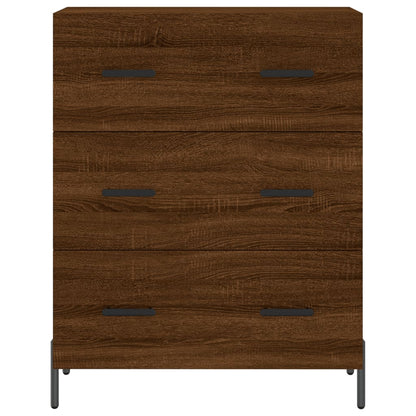 Sideboard Braun Eichen-Optik 69,5x34x90 cm Holzwerkstoff - Pazzar.ch