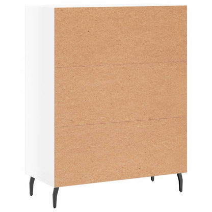 Sideboard Hochglanz-Weiß 69,5x34x90 cm Holzwerkstoff - Pazzar.ch