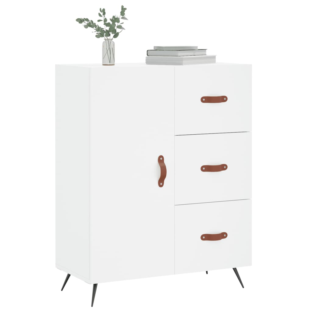 Sideboard Weiß 69,5x34x90 cm Holzwerkstoff - Pazzar.ch