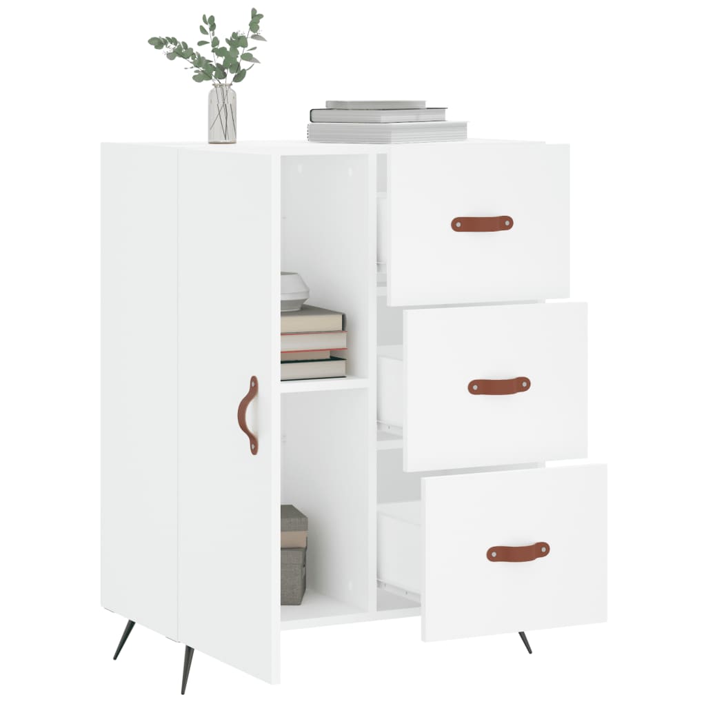 Sideboard Weiß 69,5x34x90 cm Holzwerkstoff - Pazzar.ch