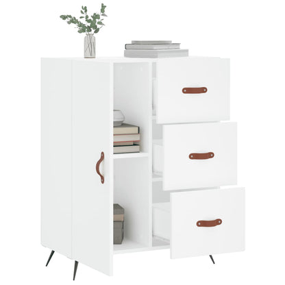 Sideboard Weiß 69,5x34x90 cm Holzwerkstoff - Pazzar.ch