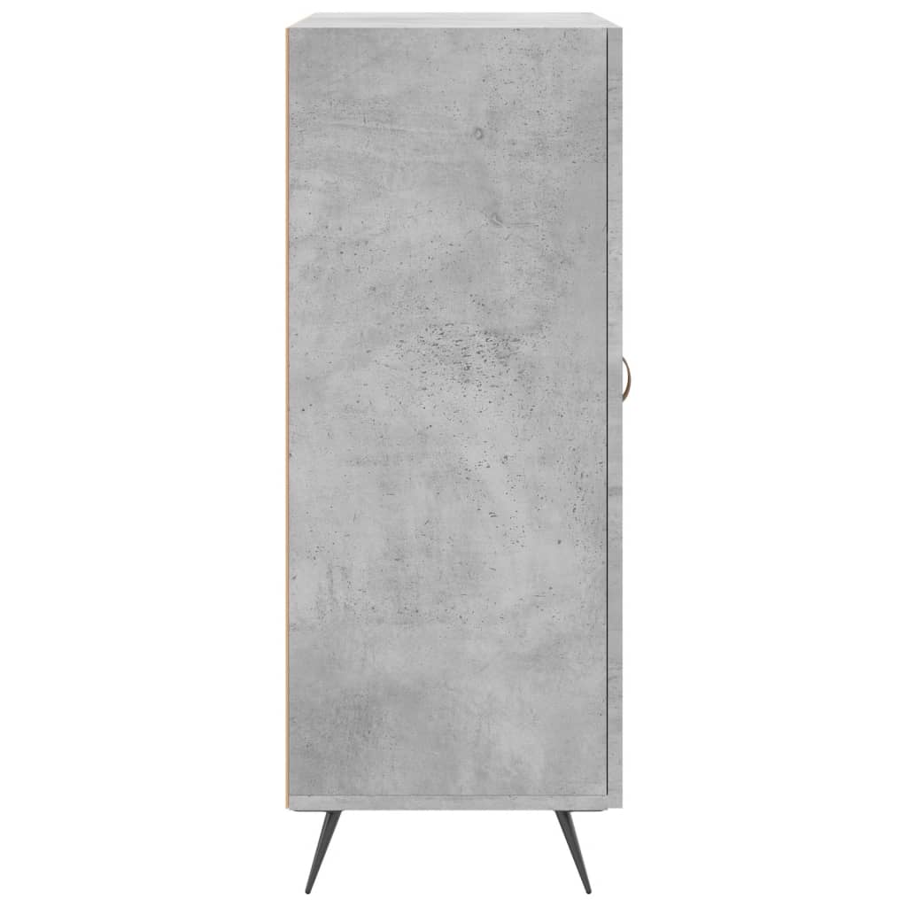 Sideboard Betongrau 69,5x34x90 cm Holzwerkstoff - Pazzar.ch