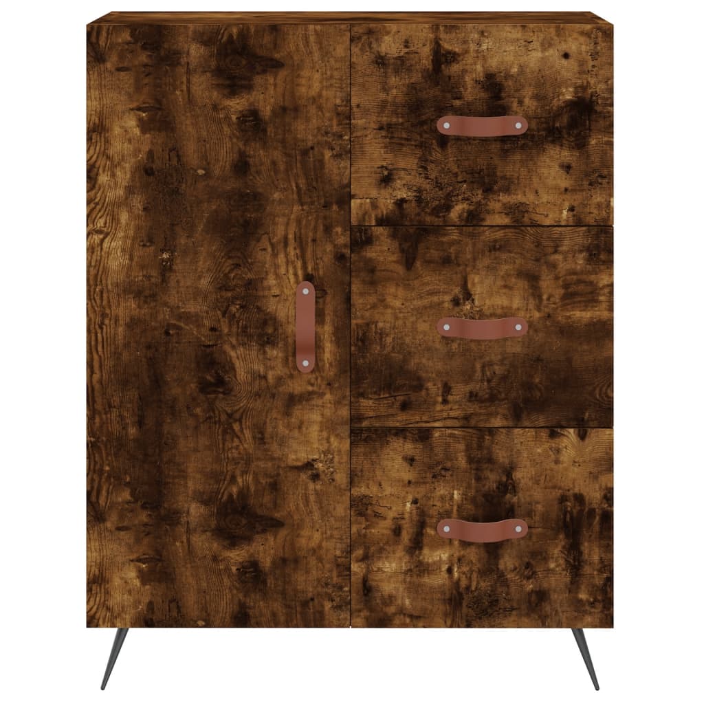 Sideboard Räuchereiche 69,5x34x90 cm Holzwerkstoff - Pazzar.ch