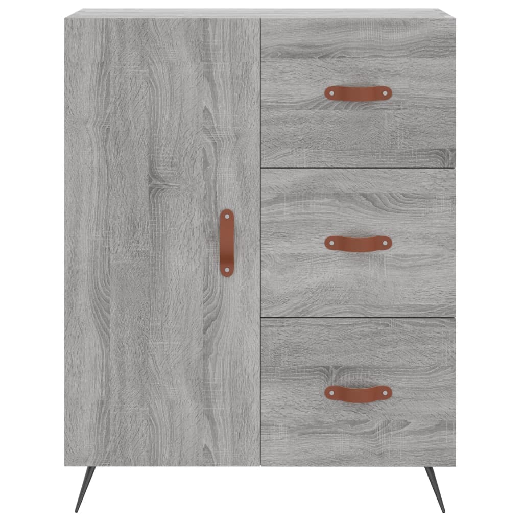 Sideboard Grau Sonoma 69,5x34x90 cm Holzwerkstoff - Pazzar.ch