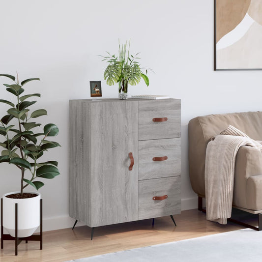 Sideboard Grau Sonoma 69,5x34x90 cm Holzwerkstoff - Pazzar.ch