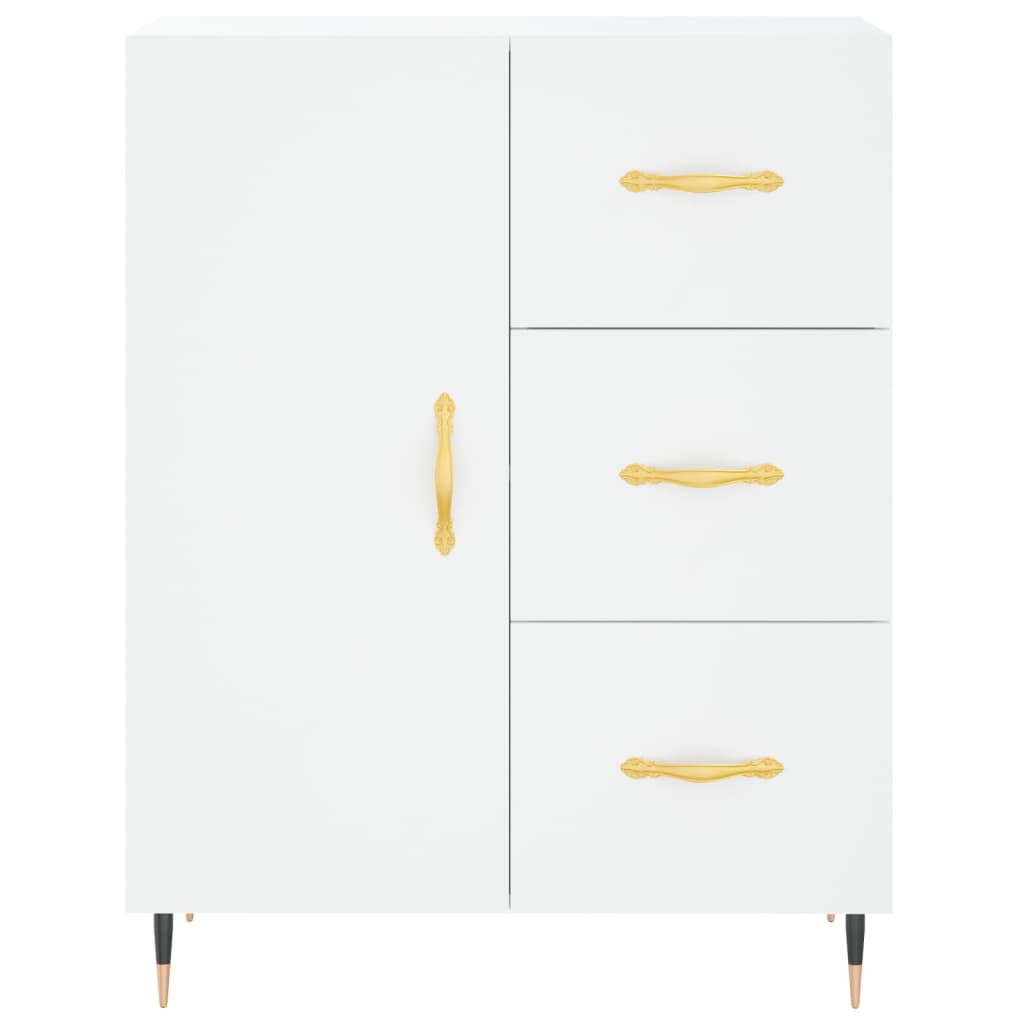 Sideboard Weiß 69,5x34x90 cm Holzwerkstoff - Pazzar.ch