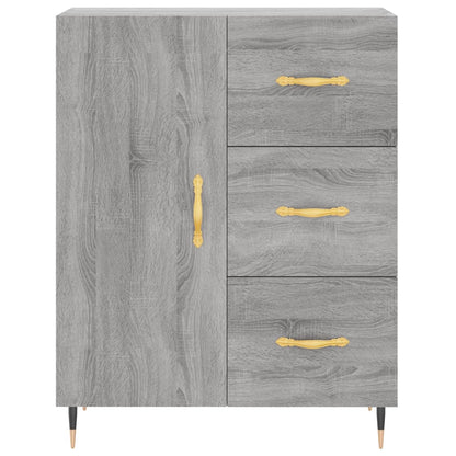 Sideboard Grau Sonoma 69,5x34x90 cm Holzwerkstoff - Pazzar.ch