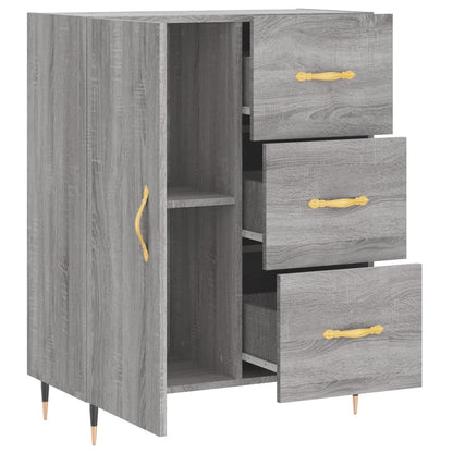 Sideboard Grau Sonoma 69,5x34x90 cm Holzwerkstoff - Pazzar.ch
