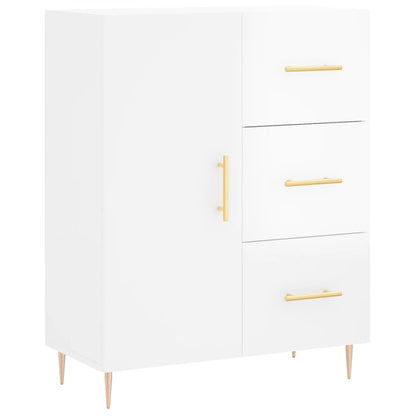 Sideboard Hochglanz-Weiß 69,5x34x90 cm Holzwerkstoff - Pazzar.ch