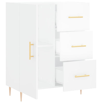 Sideboard Hochglanz-Weiß 69,5x34x90 cm Holzwerkstoff - Pazzar.ch