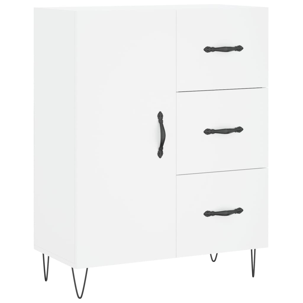 Sideboard Weiß 69,5x34x90 cm Holzwerkstoff - Pazzar.ch