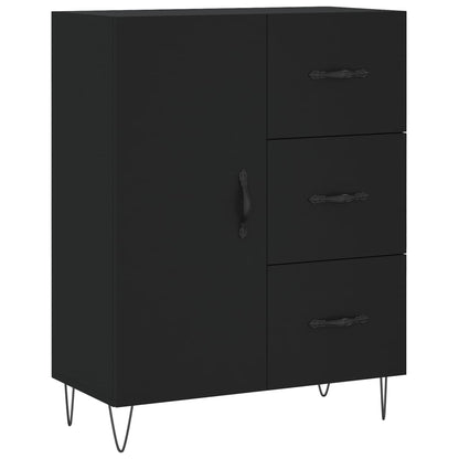 Sideboard Schwarz 69,5x34x90 cm Holzwerkstoff - Pazzar.ch