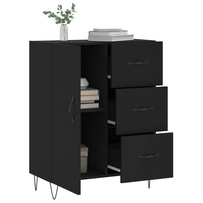 Sideboard Schwarz 69,5x34x90 cm Holzwerkstoff - Pazzar.ch