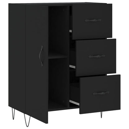 Sideboard Schwarz 69,5x34x90 cm Holzwerkstoff - Pazzar.ch