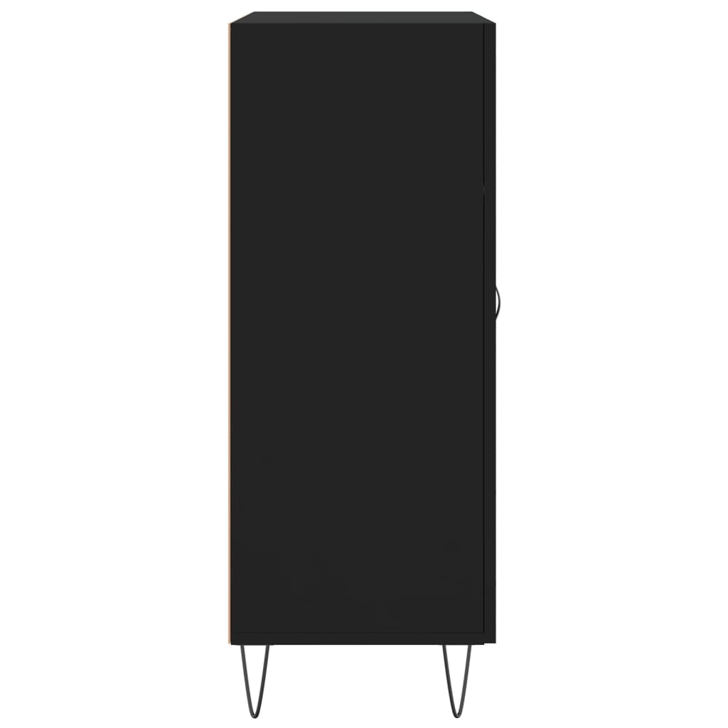 Sideboard Schwarz 69,5x34x90 cm Holzwerkstoff - Pazzar.ch