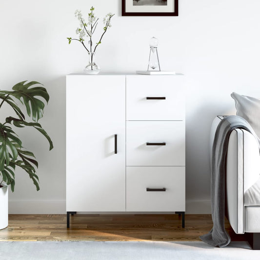 Sideboard Weiß 69,5x34x90 cm Holzwerkstoff - Pazzar.ch