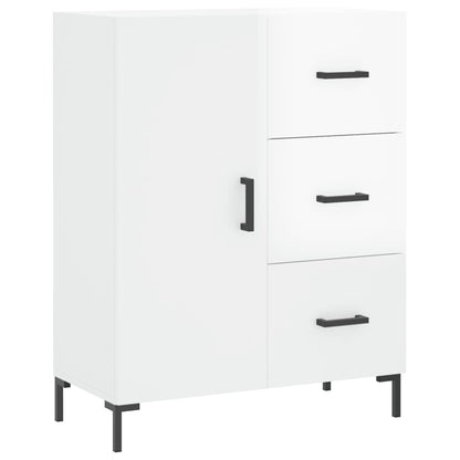 Sideboard Hochglanz-Weiß 69,5x34x90 cm Holzwerkstoff - Pazzar.ch