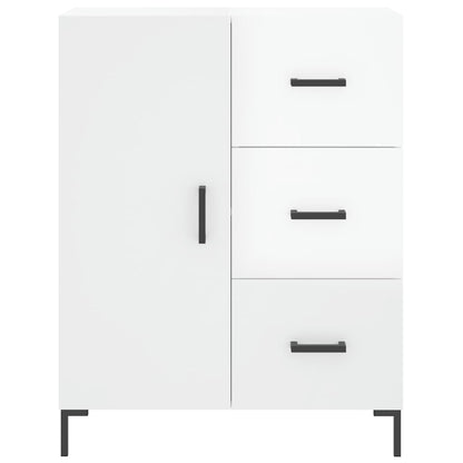 Sideboard Hochglanz-Weiß 69,5x34x90 cm Holzwerkstoff - Pazzar.ch